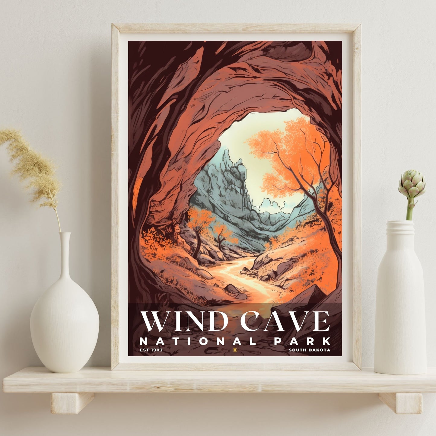 Wind Cave National Park Poster | S02