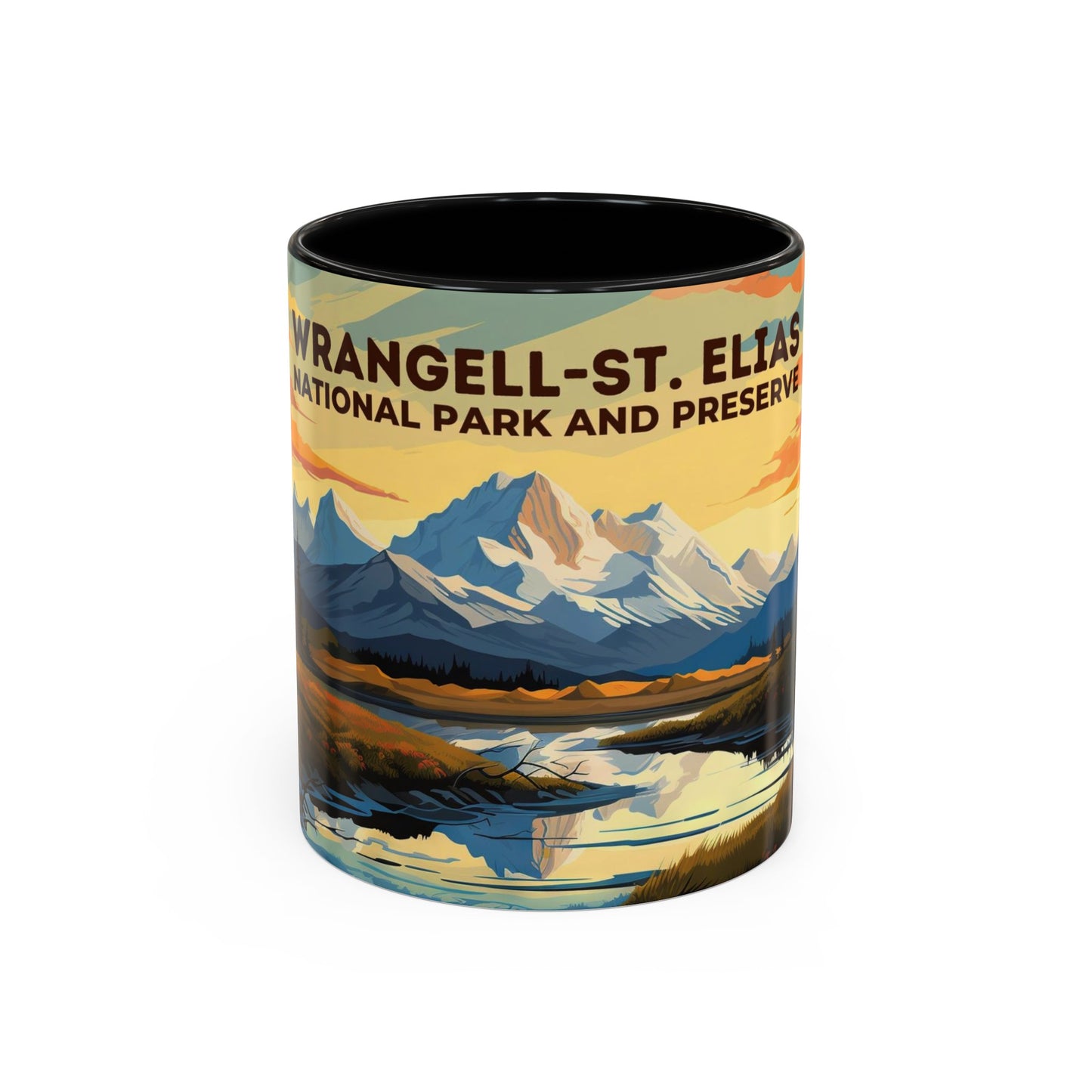 Wrangell-St. Elias National Park Mug | Accent Coffee Mug (11, 15oz)