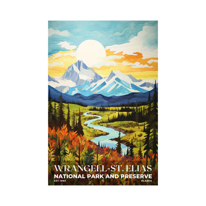 Wrangell-St. Elias National Park Poster | S09