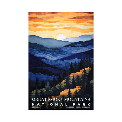 Great Smoky Mountains National Park Poster | S09