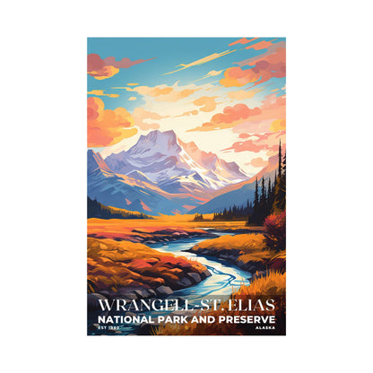 Wrangell-St. Elias National Park Poster | S06