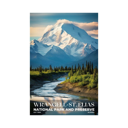 Wrangell-St. Elias National Park Poster | S10