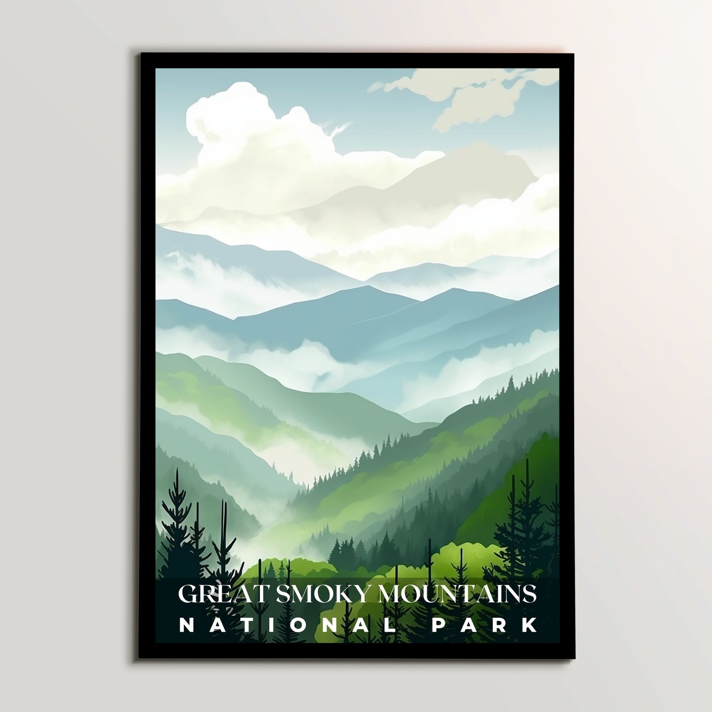 Great Smoky Mountains National Park Poster | S01