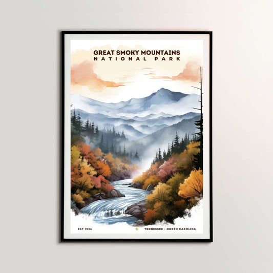 Great Smoky Mountains National Park Poster | S08