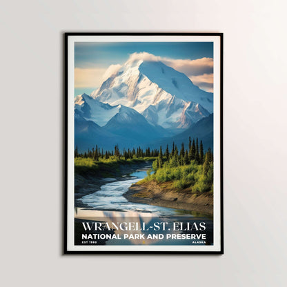 Wrangell-St. Elias National Park Poster | S10