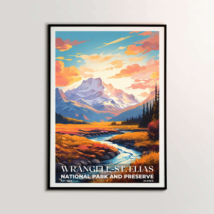 Wrangell-St. Elias National Park Poster | S06