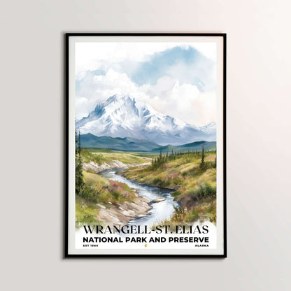 Wrangell-St. Elias National Park Poster | S04