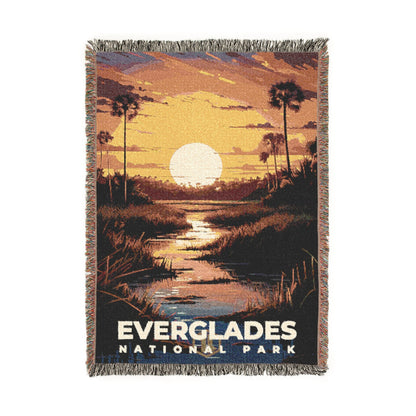 Everglades National Park Woven Blanket | S07