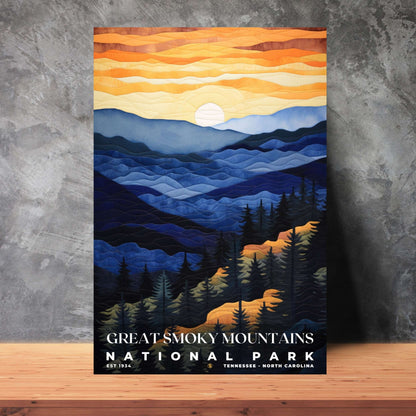 Great Smoky Mountains National Park Poster | S09