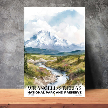 Wrangell-St. Elias National Park Poster | S04