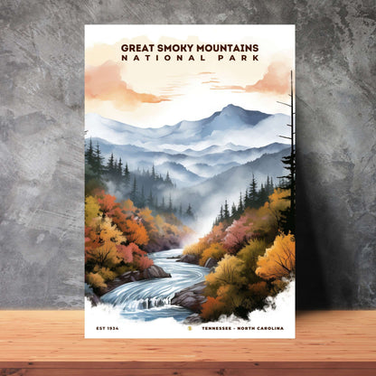 Great Smoky Mountains National Park Poster | S08