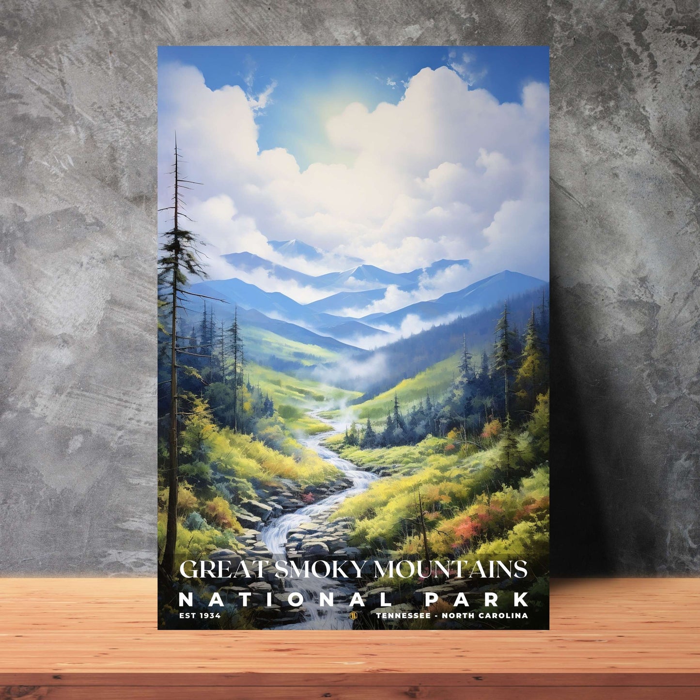 Great Smoky Mountains National Park Poster | S06