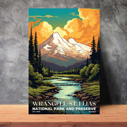 Wrangell-St. Elias National Park Poster | S07