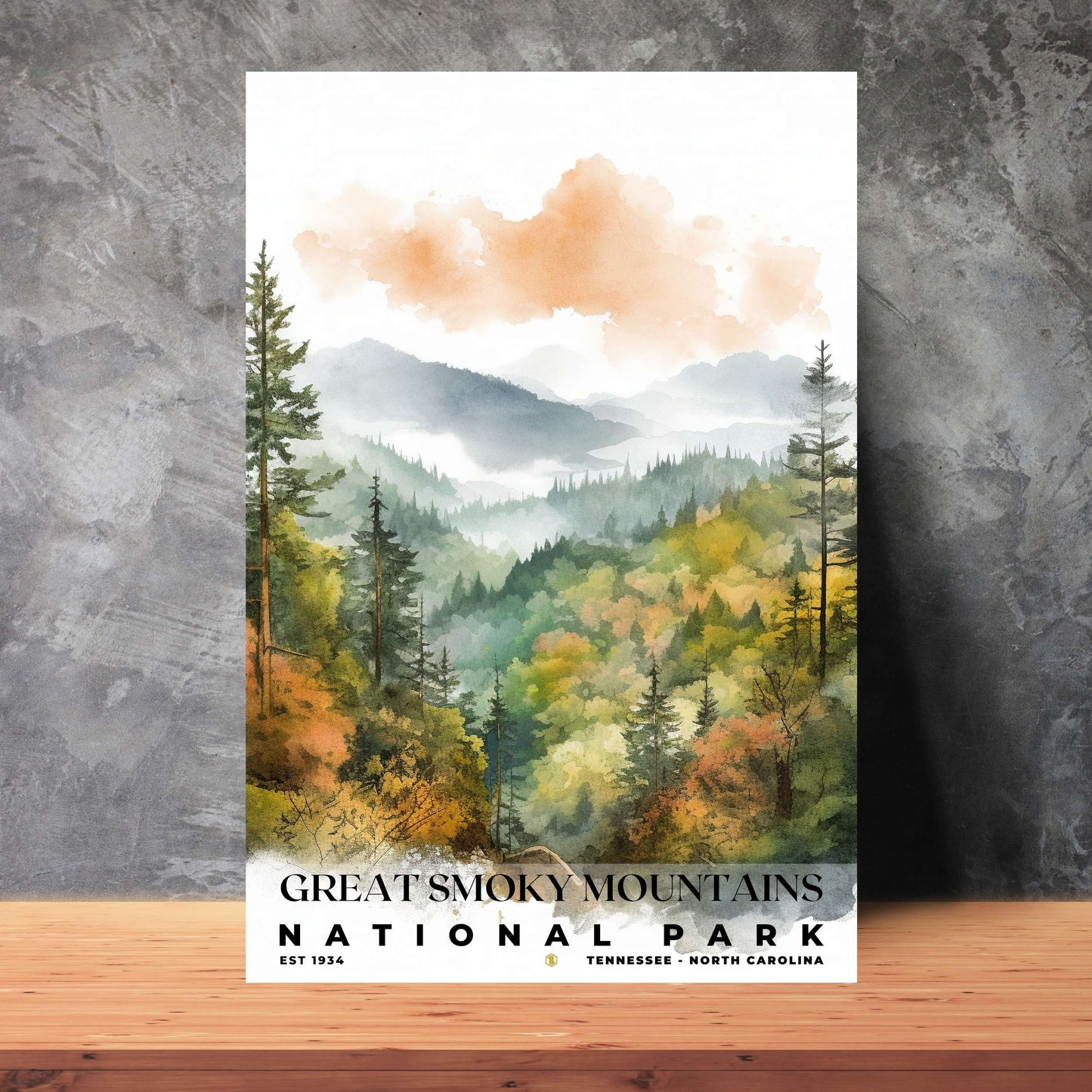 Great Smoky Mountains National Park Poster | S04