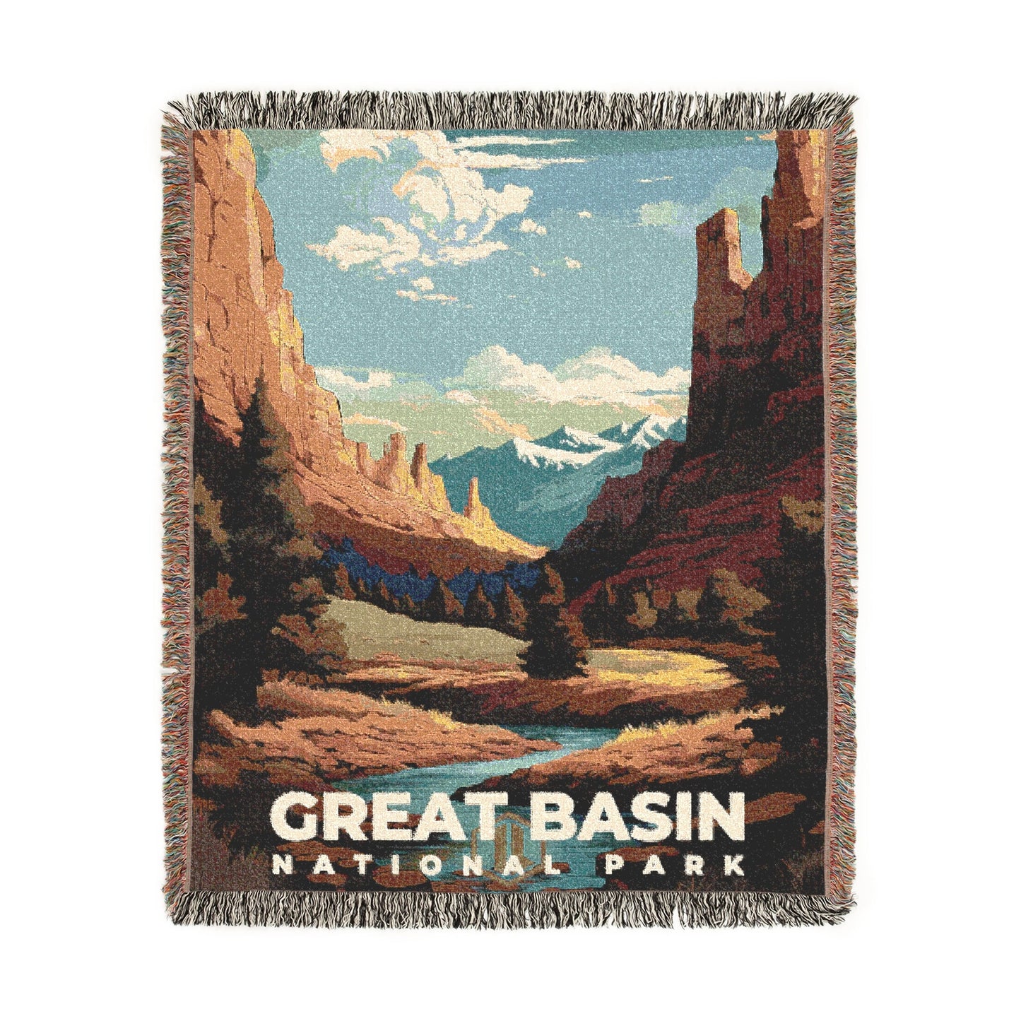 Great Basin National Park Woven Blanket | S07