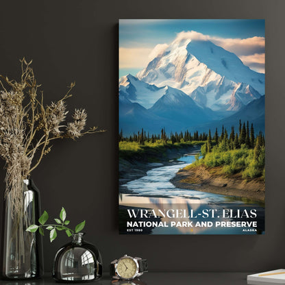 Wrangell-St. Elias National Park Poster | S10