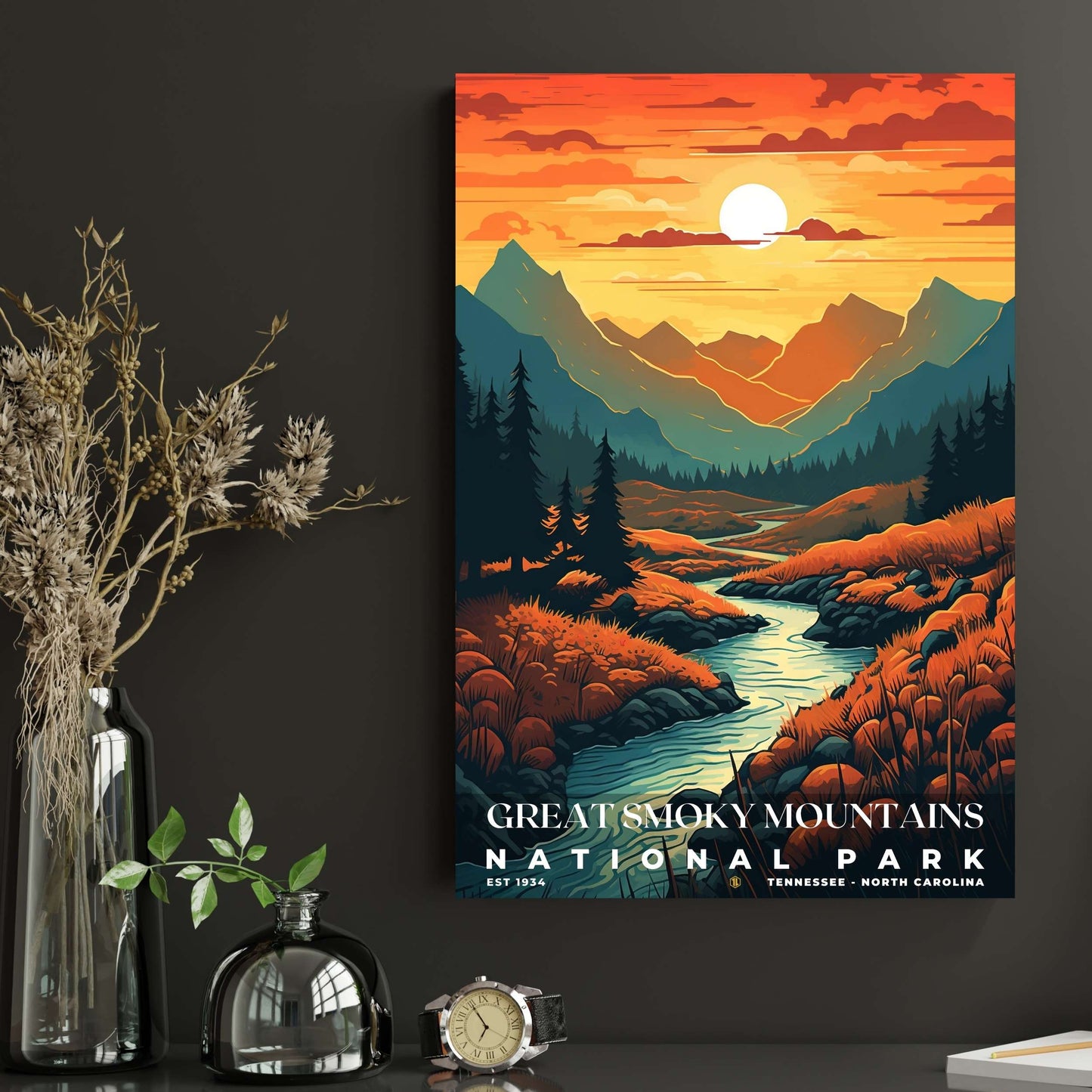 Great Smoky Mountains National Park Poster | S05