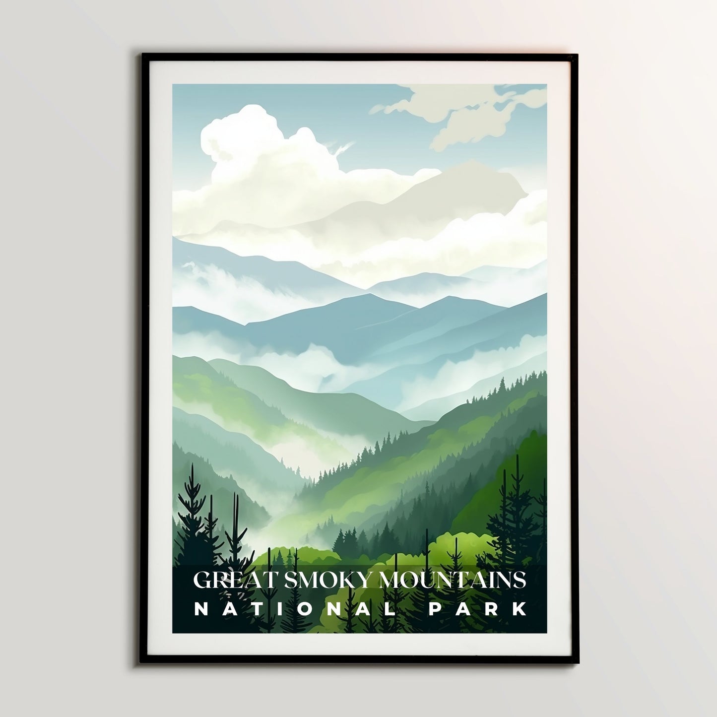 Great Smoky Mountains National Park Poster | S01