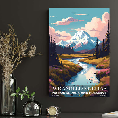 Wrangell-St. Elias National Park Poster | S05