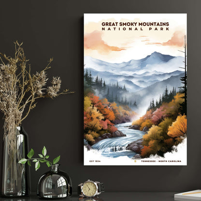 Great Smoky Mountains National Park Poster | S08