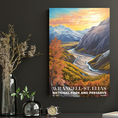 Wrangell-St. Elias National Park Poster | S02