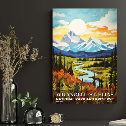 Wrangell-St. Elias National Park Poster | S09