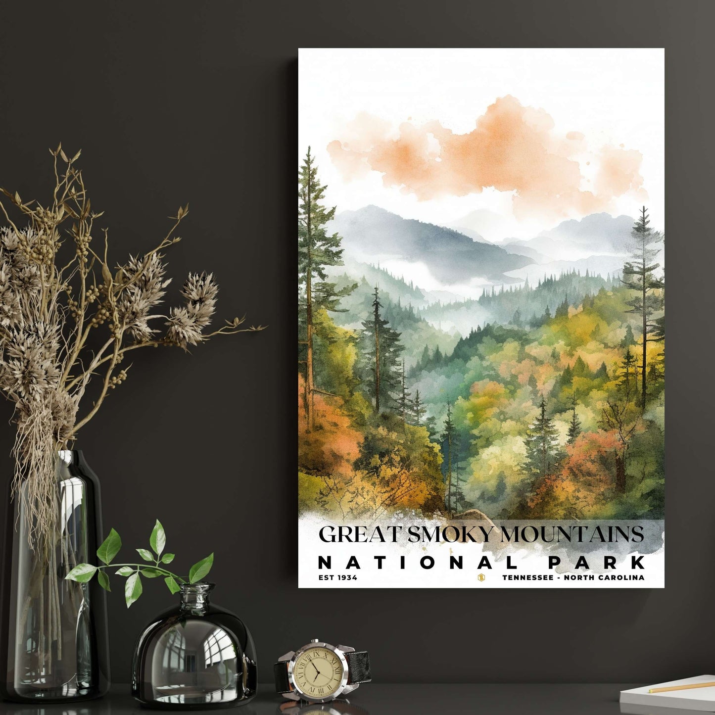 Great Smoky Mountains National Park Poster | S04