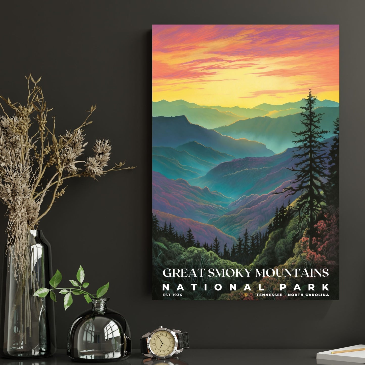 Great Smoky Mountains National Park Poster | S02