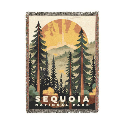 Sequoia National Park Woven Blanket | S20