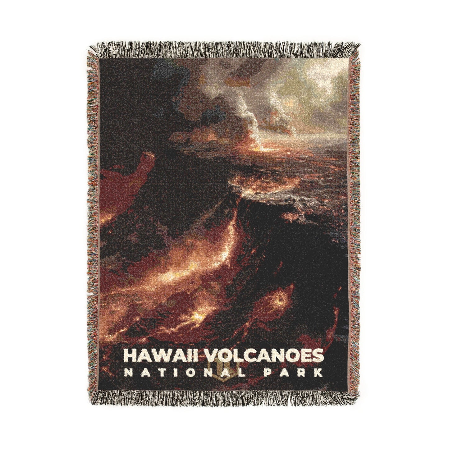Hawaii Volcanoes National Park Woven Blanket | S12