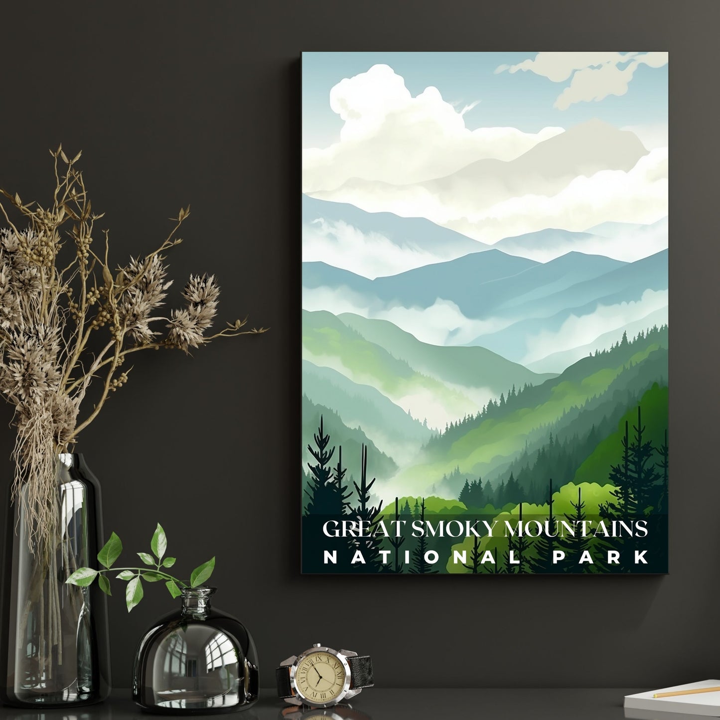 Great Smoky Mountains National Park Poster | S01