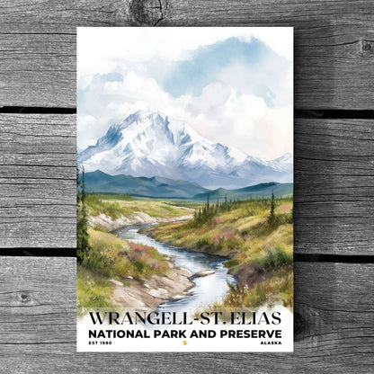 Wrangell-St. Elias National Park Poster | S04