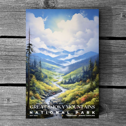 Great Smoky Mountains National Park Poster | S06