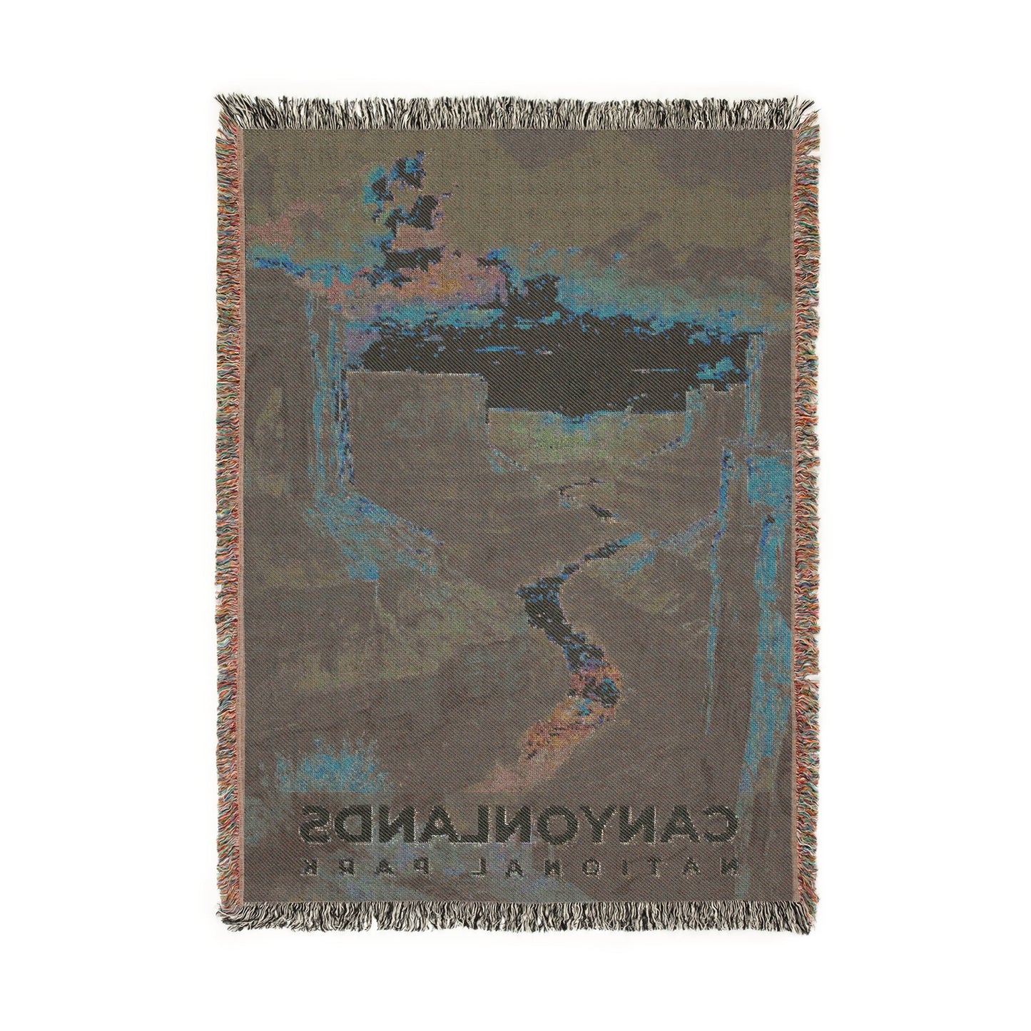 Canyonlands National Park Woven Blanket | S14