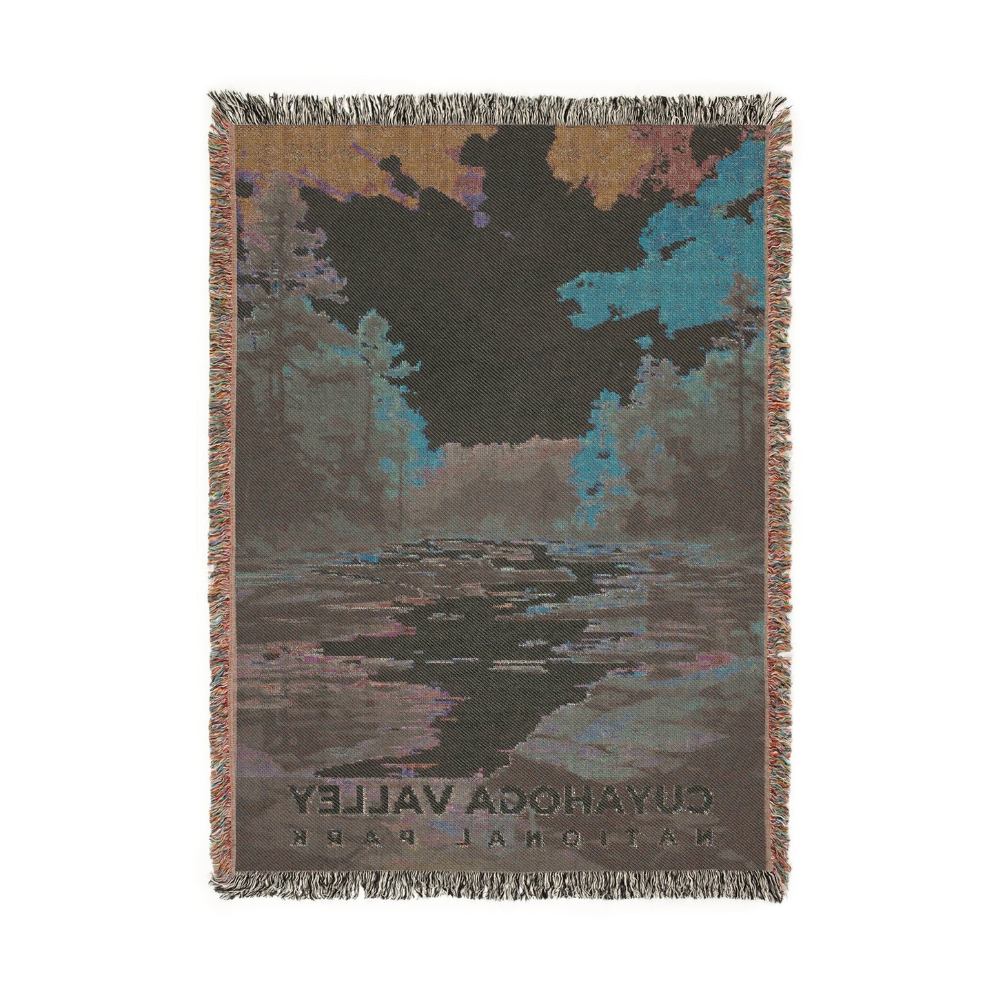 Cuyahoga Valley National Park Woven Blanket | S06