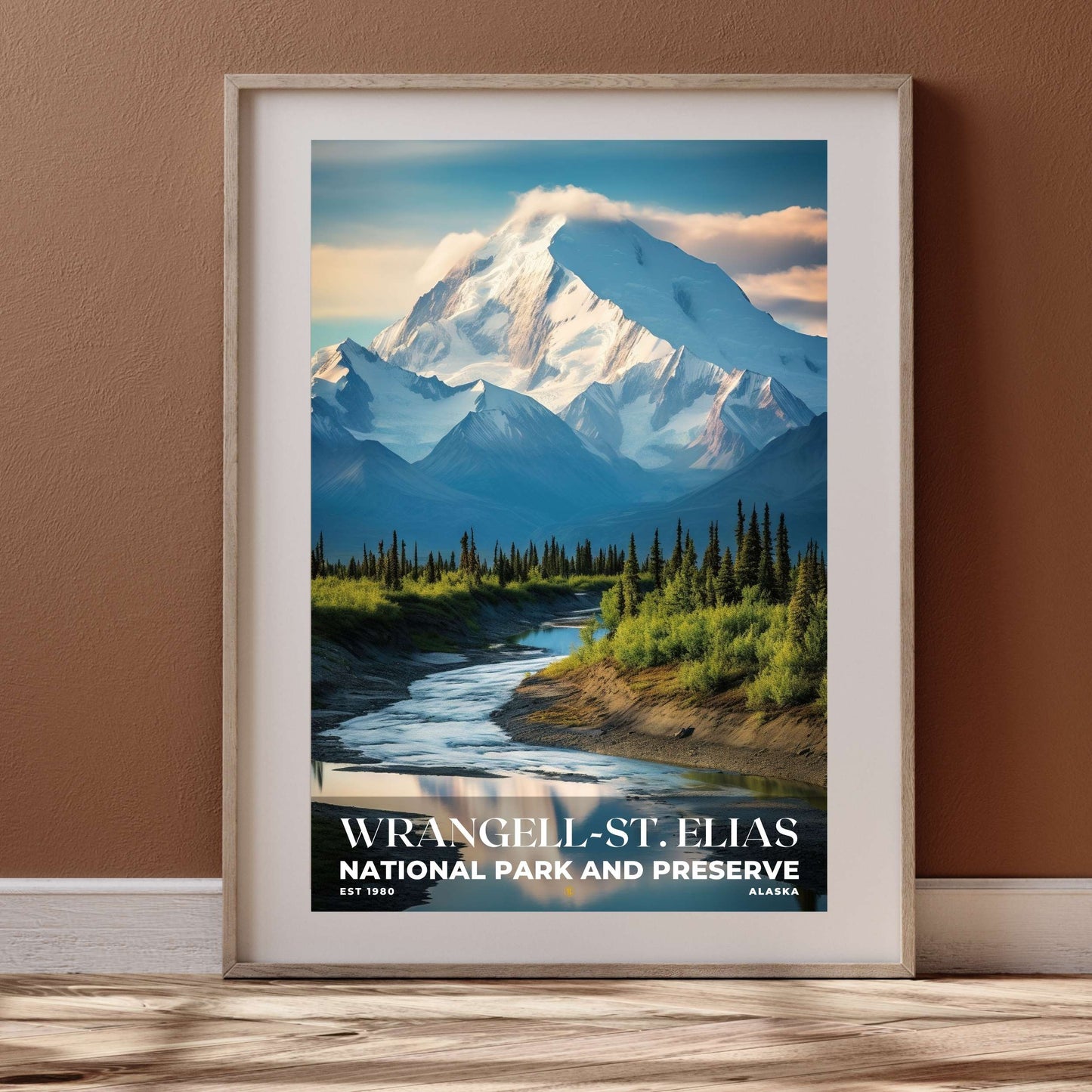 Wrangell-St. Elias National Park Poster | S10