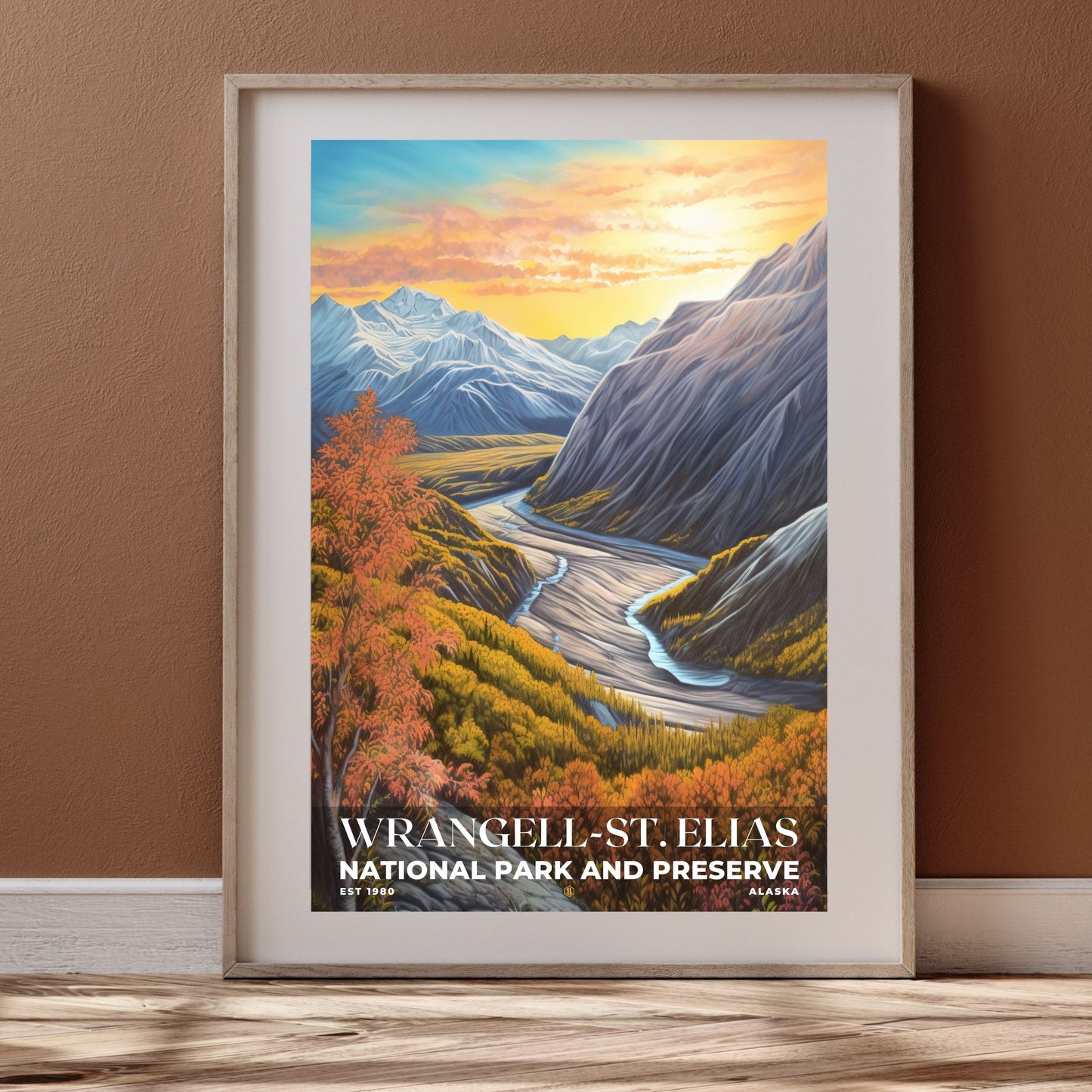 Wrangell-St. Elias National Park Poster | S02