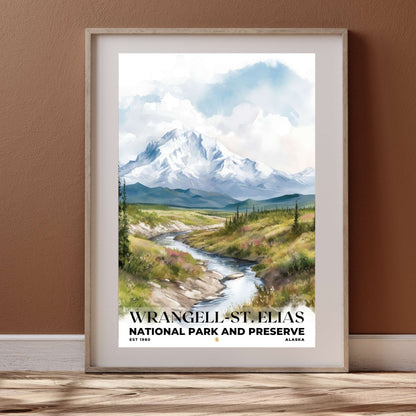 Wrangell-St. Elias National Park Poster | S04