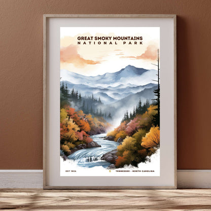 Great Smoky Mountains National Park Poster | S08