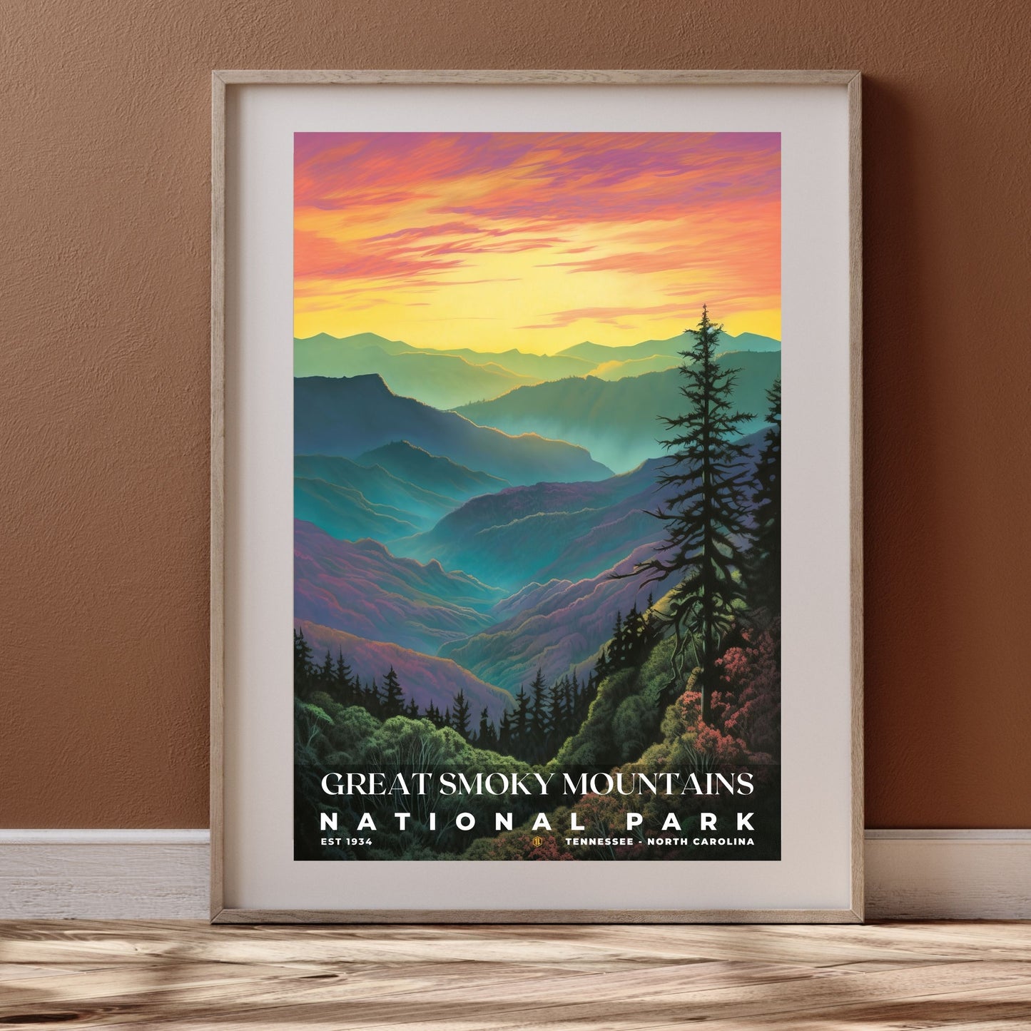 Great Smoky Mountains National Park Poster | S02