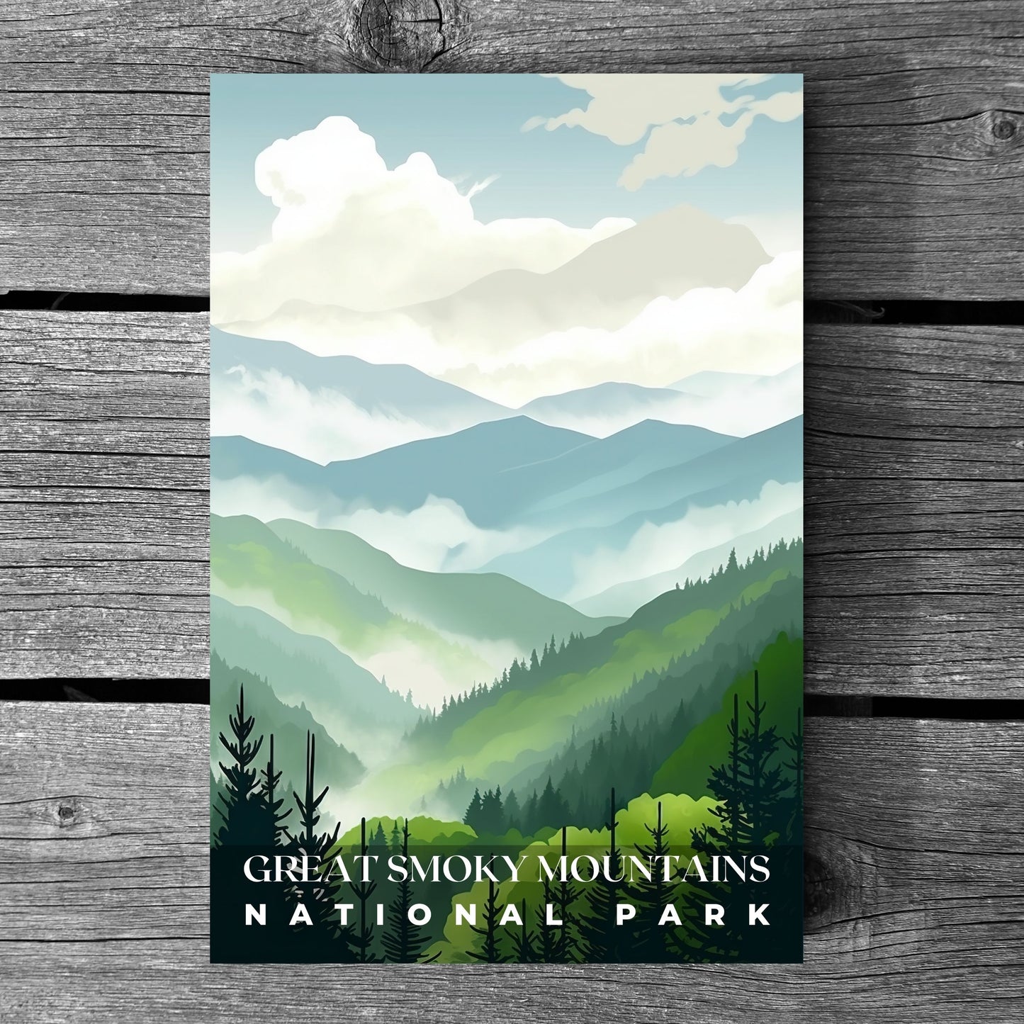 Great Smoky Mountains National Park Poster | S01