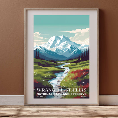 Wrangell-St. Elias National Park Poster | S03