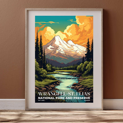 Wrangell-St. Elias National Park Poster | S07