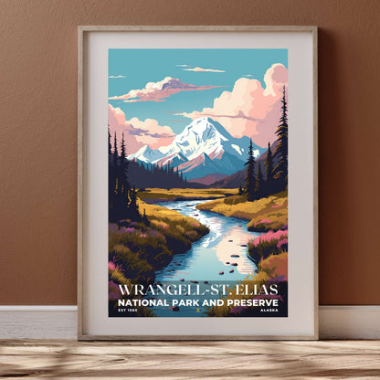 Wrangell-St. Elias National Park Poster | S05