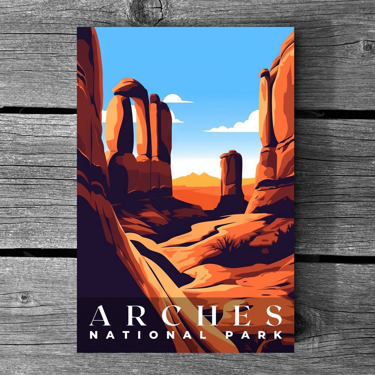 Arches National Park Poster | S01