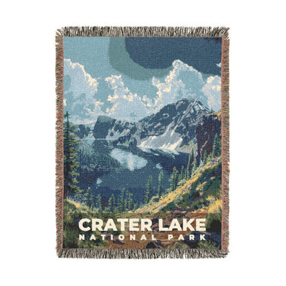 Crater Lake National Park Woven Blanket | S13
