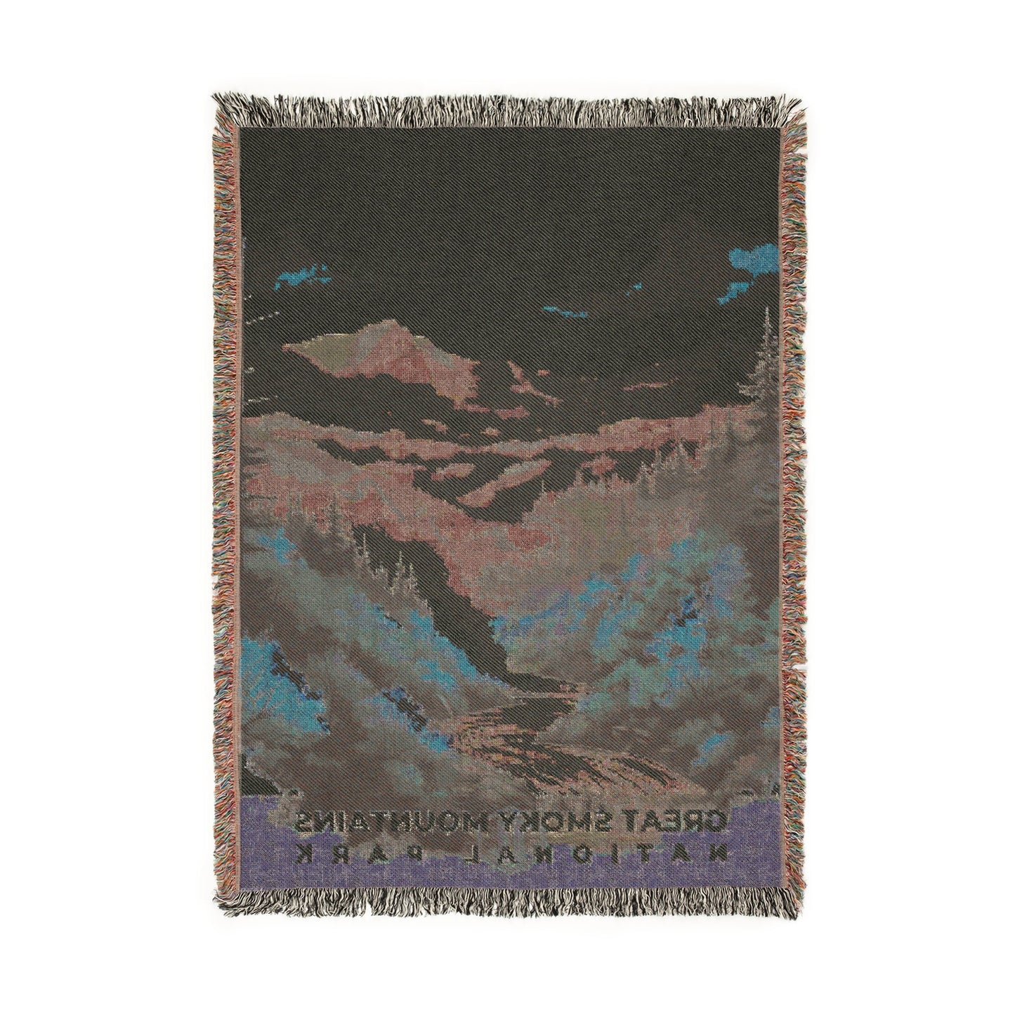 Great Smoky Mountains National Park Woven Blanket | S08