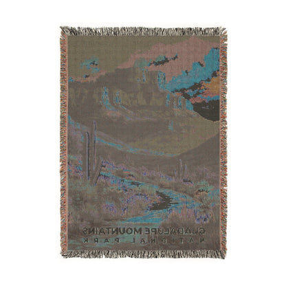 Guadalupe Mountains National Park Woven Blanket | S18