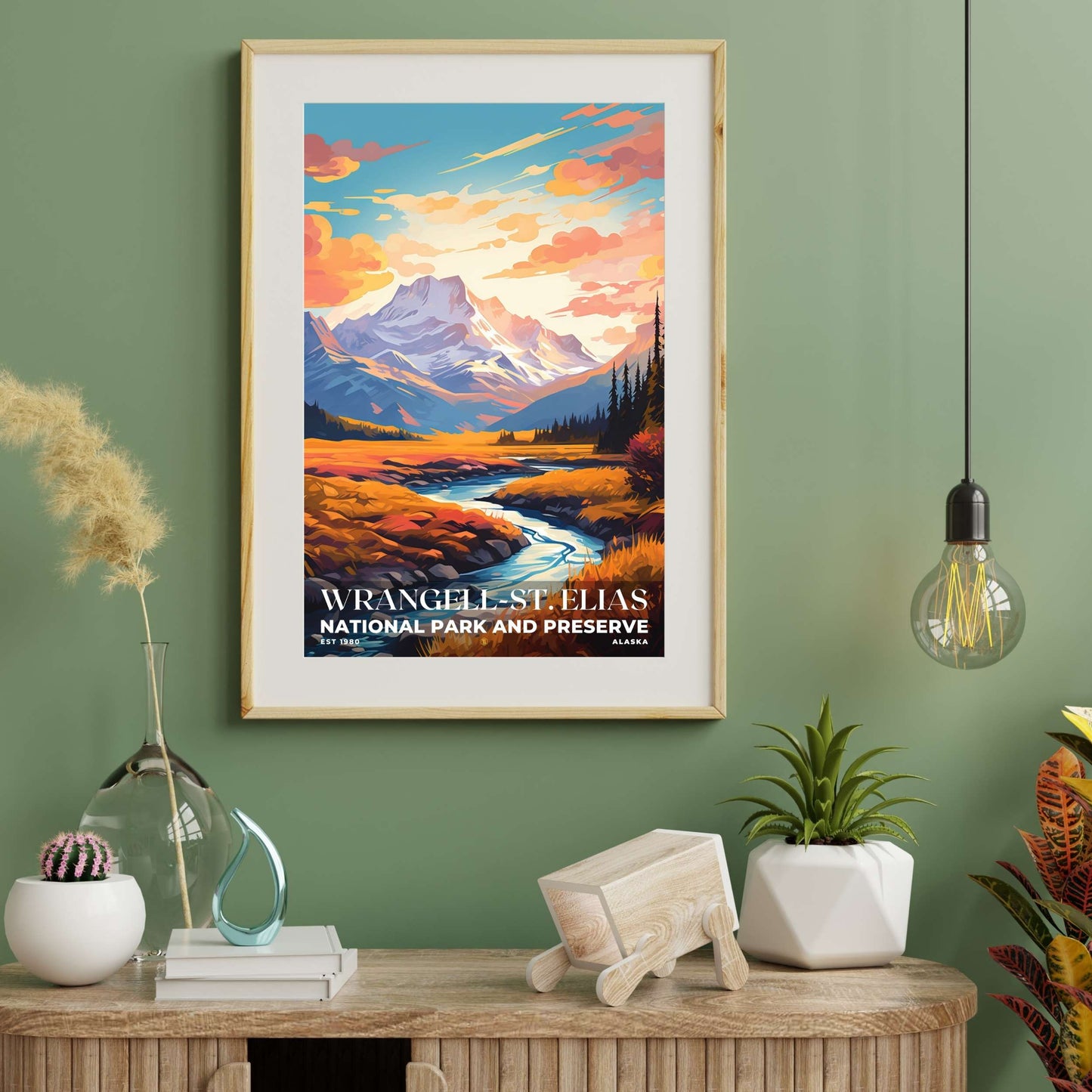 Wrangell-St. Elias National Park Poster | S06