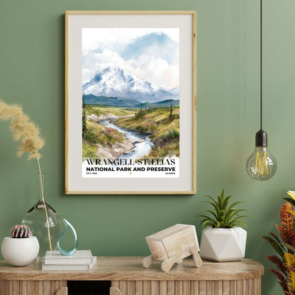 Wrangell-St. Elias National Park Poster | S04